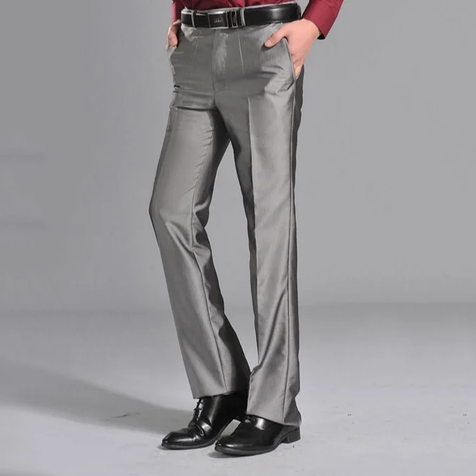 2020 Hot Sales Men Silver Suit Trousers 