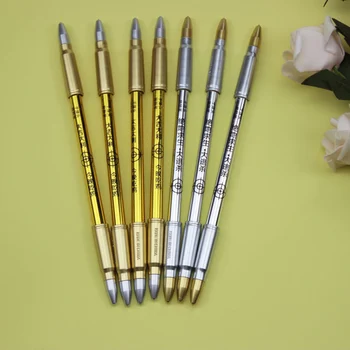 

4Pcs Funny Erasable Rotating Pen Spinning Gaming Pen for Kids Students Multifunctio bullet Head Cute Stationery School Supplies