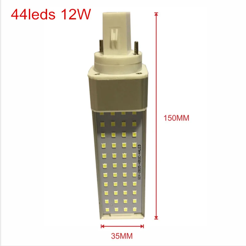 G24 44leds Size