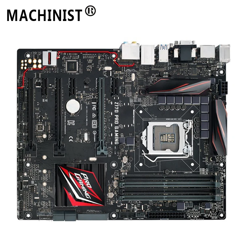

For ASUS Z170 PRO GAMING Desktop motherboard Intel Z170 LGA 1151 ATX DDR4 64GB SATA3.0 USB3.0 100% fully Tested