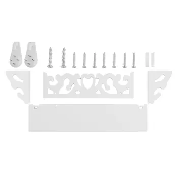 

1pc/lot White Wall Hanging Shelf Goods Convenient Rack Storage Holder Home Bedroom Decoration Ledge Home Decor S/M/L