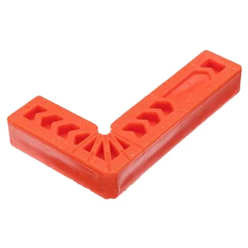 

4pcs 90 Degree Clamps 4 inch L Shape Square Right Angle Frame Corner Ruler