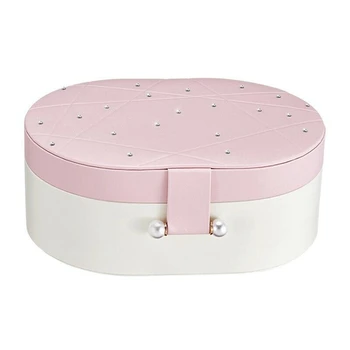 

CASEGRACE European and American Large-Capacity Jewelry Storage Box Ring Necklace Earring Display Box