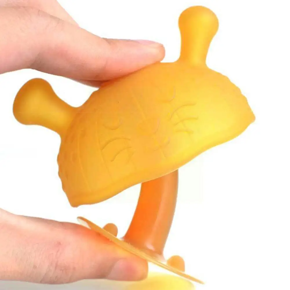 Mushroom Rabbit Pacifier Toy Cartoon Small Appease & Teethers Teething Boy Pacifier Toys Feeding Infant Nursing Girl Teether teething toys silicone teething toys baby teething toys silicone teether pacifier clips