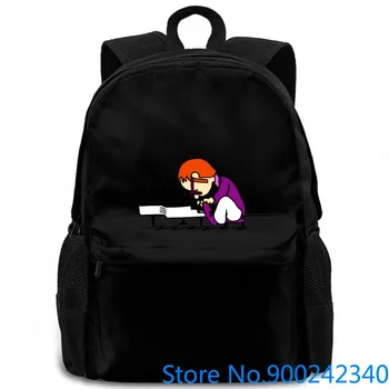 

new Elton John nostalgia custom New Print Letters women men backpack laptop travel school adult student