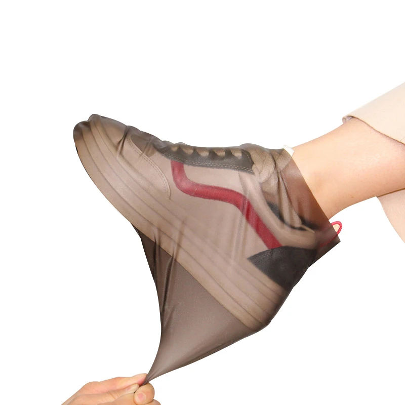 

Yuding 26-45yards Rain Shoe Cover Overshoes Rain Boot Anti-slip Waterproof TPU Boot Cover Protector for Women\men\children\kids