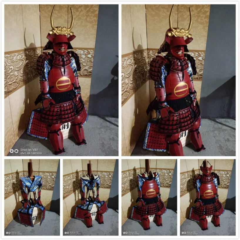 Japanese samurai armor Wearable Ancient armors cosplay part