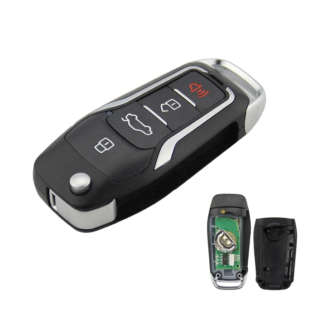 CHKJ 5 шт./лот KEYDIY KD B серии B12 4 кнопки для URG200 KD900 KD200 KD-X2 Мини Кнопка KD программист F стиль ключ для автомобиля ford