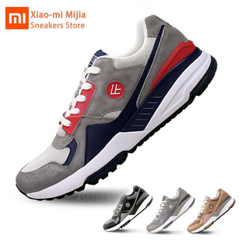 

Original Xiaomi Mijia FREETIE Retro Sports Shoes Comfortable wearable Breathable run shoes High elasticity Net surface for Men