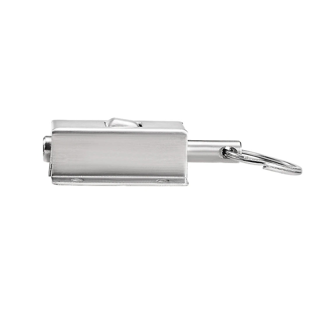 uxcell Door Barrel Bolt Stainless Steel Ring-Pull Spring Loaded Auto Sliding Latch door latch