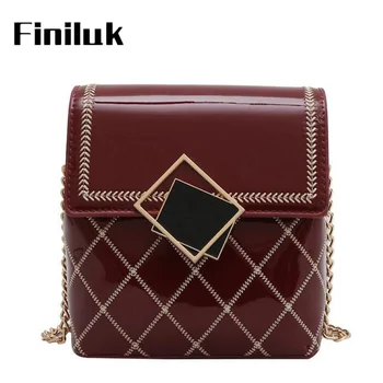 

XXXXX Designer Women Bag Fashion Diamond Lattice Shoulder Bucket Bag Simple Chain Crossbody Bags Female Leather BIZ115 PM49