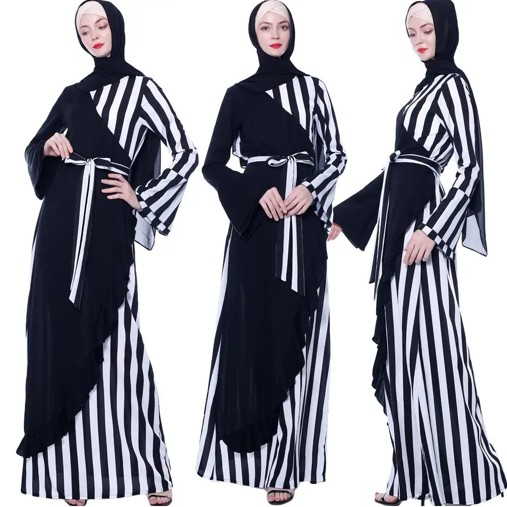 Мусульманская абайя мусульманское длинное платье макси арабское коктейльное