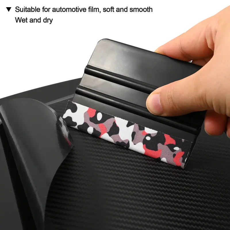 EHDIS Suede Edge Fabric Felt For Plastic Scraper Squeegee Carbon Fiber Covering Film Protective Cloth Vinyl Wrap Car Tint Tools - Image 6