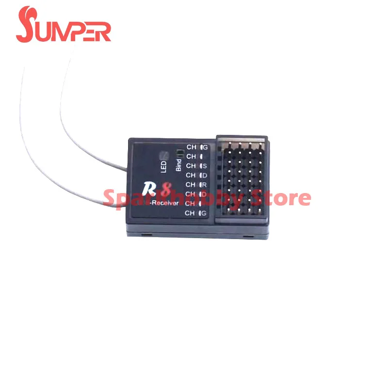 Jumper R8 receptor 16CH Sbus para Frsky T16 Pro Plus D16 modo remoto de Radio de R8 sólo para PIX PX4 APM de Control de v Jumper R8 receptor 16CH Sbus para Frsky T16 Pro Plus D16 modo remoto de Radio de R8 sólo para PIX PX4 APM de Control de v