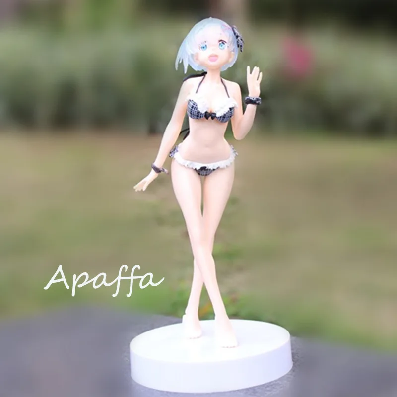 22 см японская анимация Re: Zero пусковая жизнь в другом мире Rem фигурка купальник