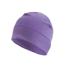 Для женщин и мужчин Велоспорт тепловой купол поглощение пота зима Твердые Пешие прогулки ветрозащитный Теплый Спорт на открытом воздухе шляпа эластичный бег