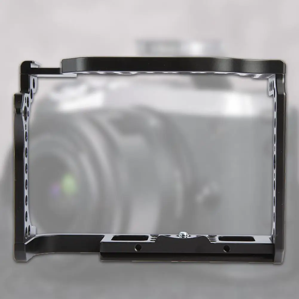 

Camera Video Rig Firmly Fixed Precision CNC Maching Light Black Hood Cage for for R Aluminum Alloy Camera Cage