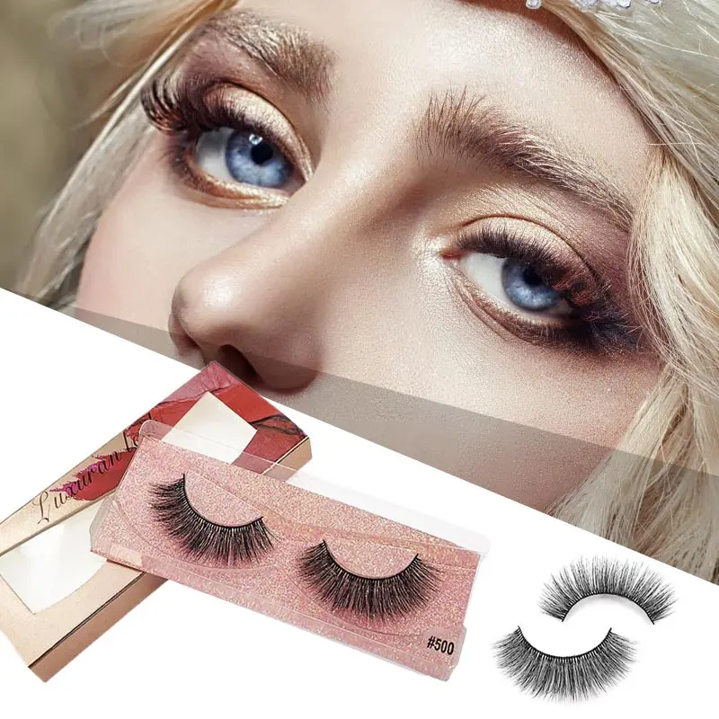 New Eyelashes Makeup Dense Faux Mink False Eyelashes 3D Stereo False Eyelashes Nude Look New Eyelashes Makeup Dense Faux Mink False Eyelashes 3D Stereo False Eyelashes Nude Look