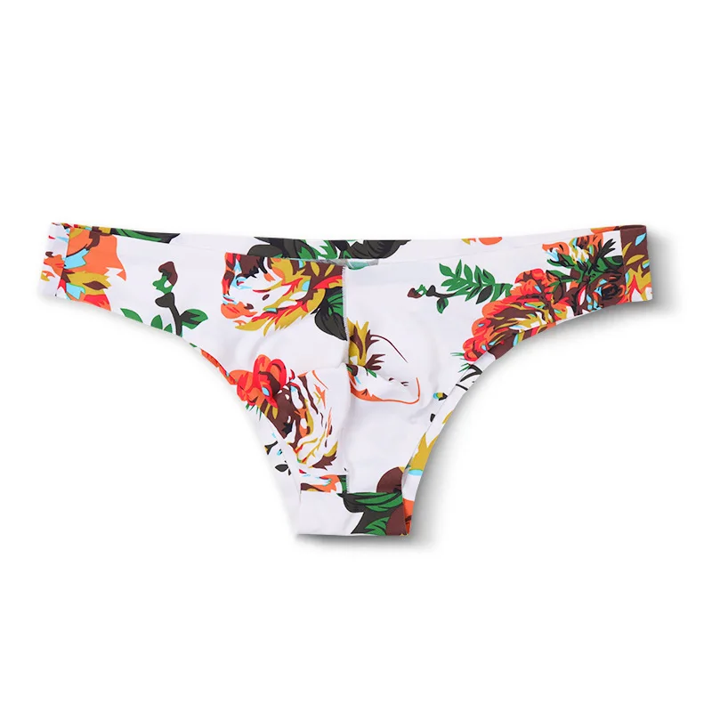 

Men's Briefs Low Waist Intimates Sexy Printed Underwear Breathable Seamless Fashion printing Underpants male