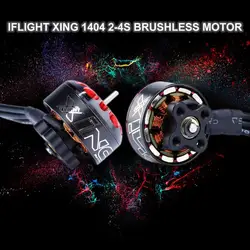 2 шт. iFlight XING 1404 3800/4600/7000KV 2-4s бесщеточный двигатель для RC FPV Racing Drone Новое поступление дропшиппинг