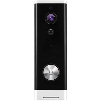 

Wireless Video Doorbell Camera, 720P HD WiFi Security Camera with Real-Time Video, Two-Way Talk,Batteries Included