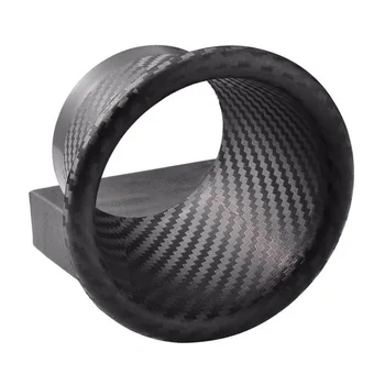 

Set Turbo Air Intake pipe ABS Parts Replacement Carbon fiber style Bumper Auto