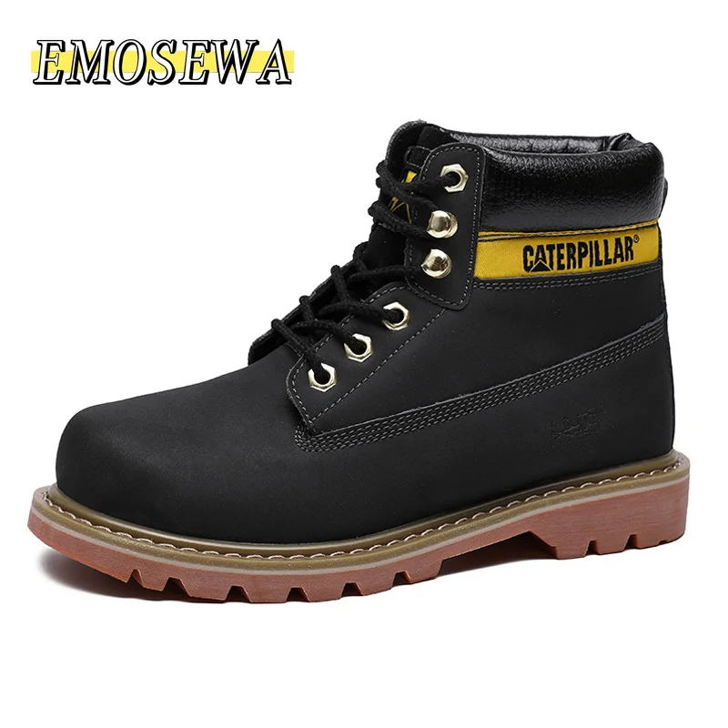 Najtaniej 2019 jesienne nowe męskie buty duże rozmiary 38 46 Vintage Brogue College Style męskie buty Casual koronka up wysokie buty dla mężczyzny żółty