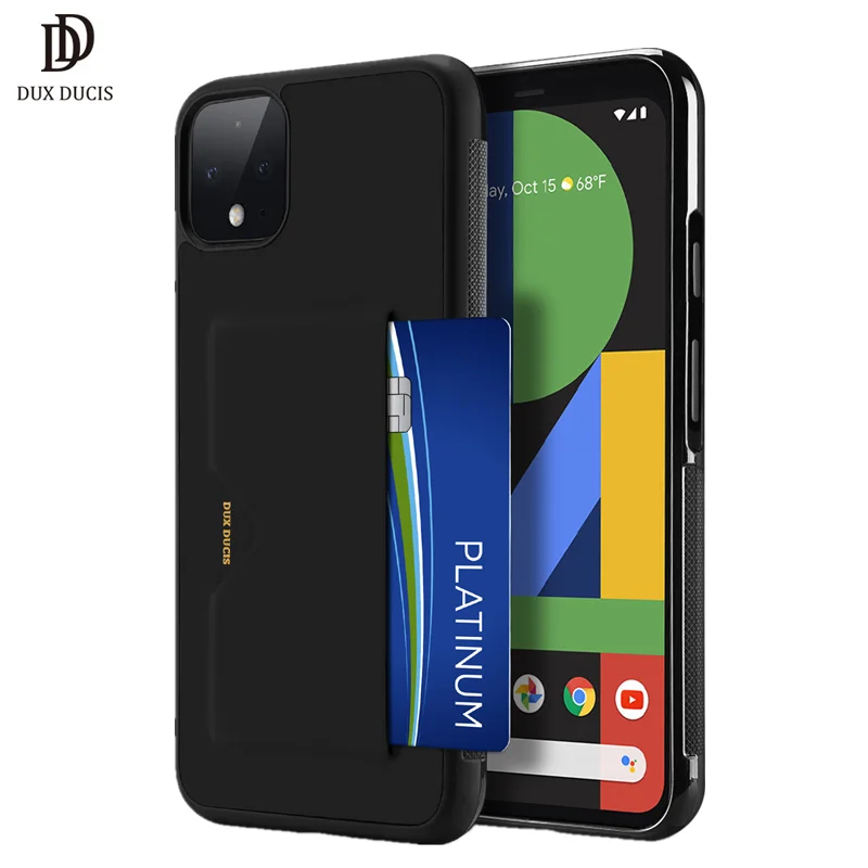 Чехол из искусственной кожи для карт Google Pixel 4 XL 4XL роскошный чехол-кошелек