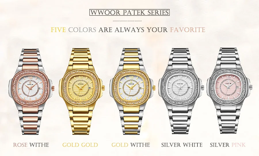 relógio de luxo marca ouro senhoras quartzo
