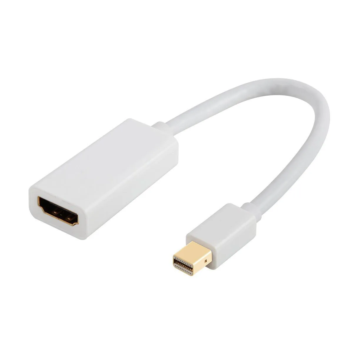 OMESHIN высококачественный Мини дисплейный порт для интерфейса Thunderbolt порт дисплея DP к HDMI Кабель-адаптер для Apple Mac Macbook Pro Air 160 мм - Цвет: White