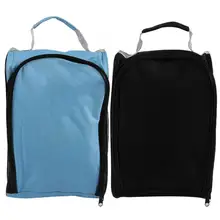 Нейлоновая сумка для обуви для гольфа легкие портативные туфли для гольфа s BoxMetal Zipper боковые сетчатые вентиляционные драйверы аксессуары