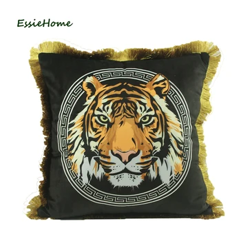 Fearless Tiger - Sumptuous Jungle Cushion Collection 7