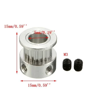 

Aluminum Alloy Bore pulley For RepRap Prusa Mendel Printer 3D 5M Timing