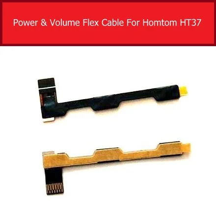 Гибкий кабель громкости для HOMTOM HT37 Pro кнопка включения/выключения питания FPC