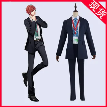 

Anime!Japanese Voice Actor Division Rap Battle DRB Amemura Ramuda Hypnosis Mic easy R Uniform Suit Cosplay Costume Free Shipping