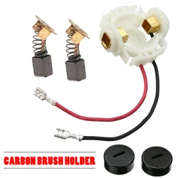 Kit de porte brosse en carbone, 1 pièce, bouchons + brosses pour Makita BGA450 BGA452 DGA452 643954 – 4 CB430, accessoires d'outils 