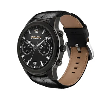 

LEM5 FINOW X5 bluetooth waterproof smartwatch WIF GPS heart rate 3G SIM card for making calls is available for IOS android 5.1