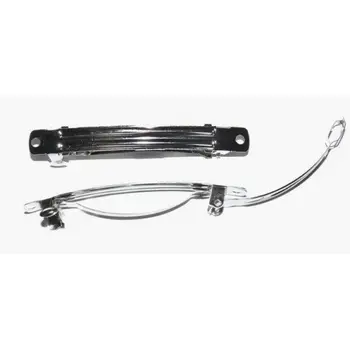 

Base for hairpin-automatic, 1*7 cm, pack/8 pcs., 'Astra' (nickel)