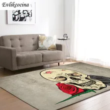 Розовый Череп Alfombras Para La Sala абсорбирующий коврик для ванной открытый ковер Tapete Banheiro ковер Grande Antiscivolo Tappeto