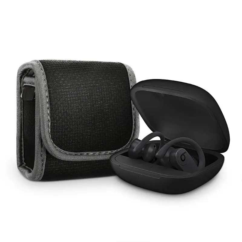 

Mini Storage Bag Thickened Fleece Carry Case Pouch for Powerbeats Pro Earphones