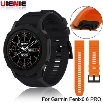 

22mm Strap for Garmin Fenix 6 6 Pro 5 5 PLUS Silicone Strap with Quick Release Wrist Band for Garmin Forerunner 945/935