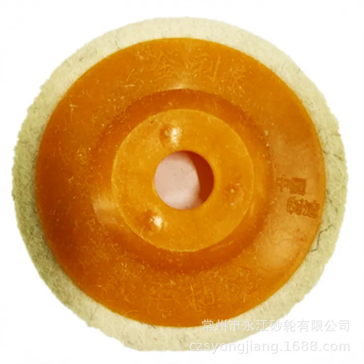 4-дюймовый угловой шерстяное колесо 100*8*16 из фетра для полировки колесо угловая шлифовальная машина для полировки диска зеркальная полировка