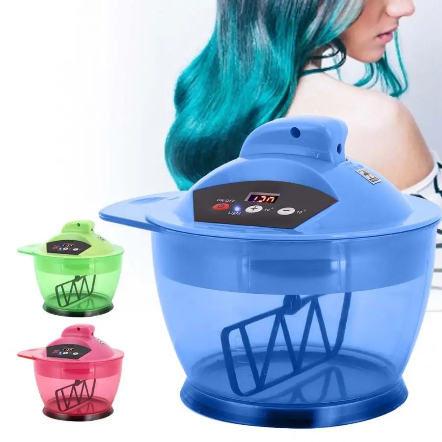 Electric Automatic Hair Coloring Bowl Dyestuff Blender Dyeing Mixer Dye Cream Mixing Salon | Красота и здоровье