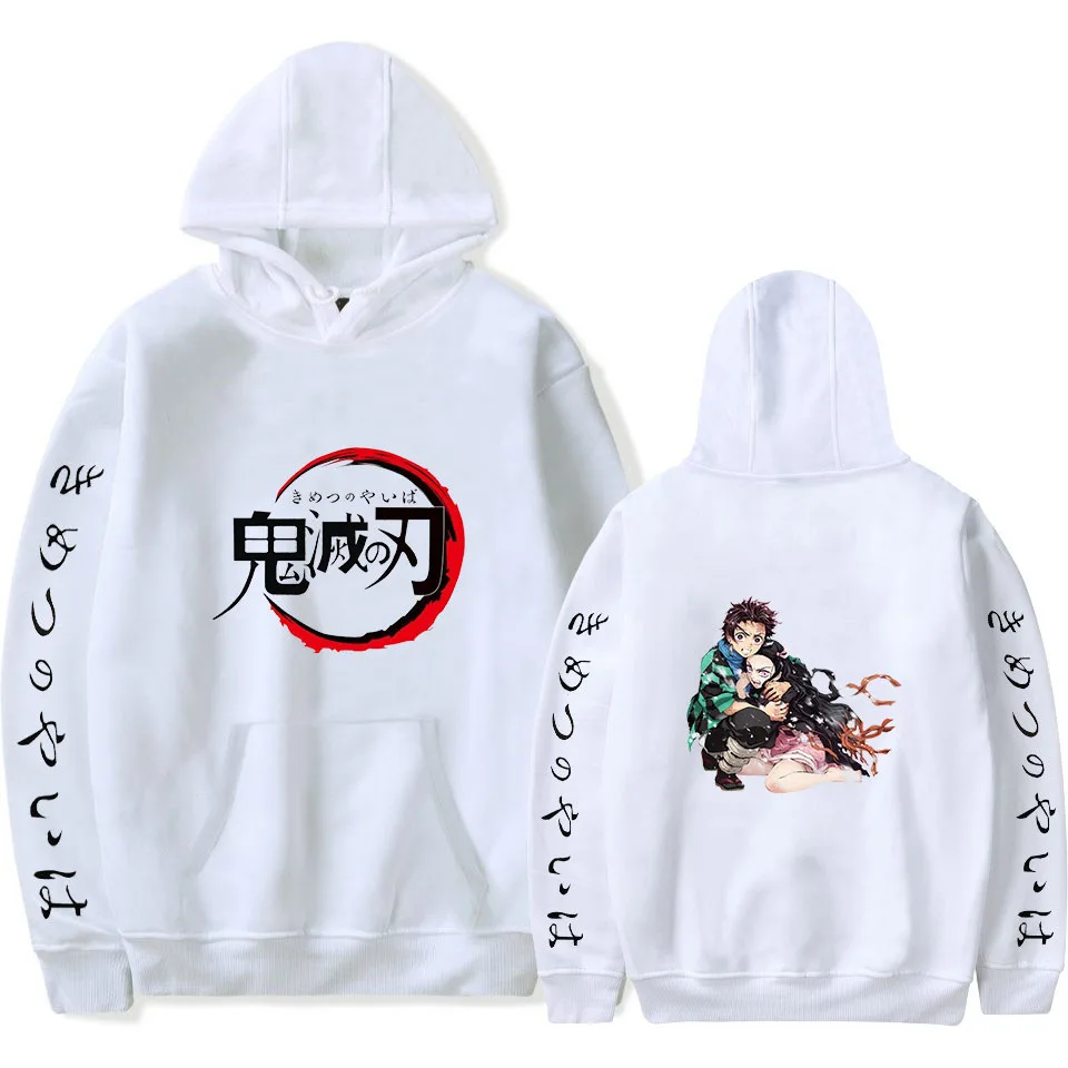 XXS-4XL, японское аниме, Demon Slayer Kimetsu no Yaiba, худи для мужчин и женщин на Хэллоуин, вечерние толстовки Nezuko Kamado, куртка, костюмы для косплея