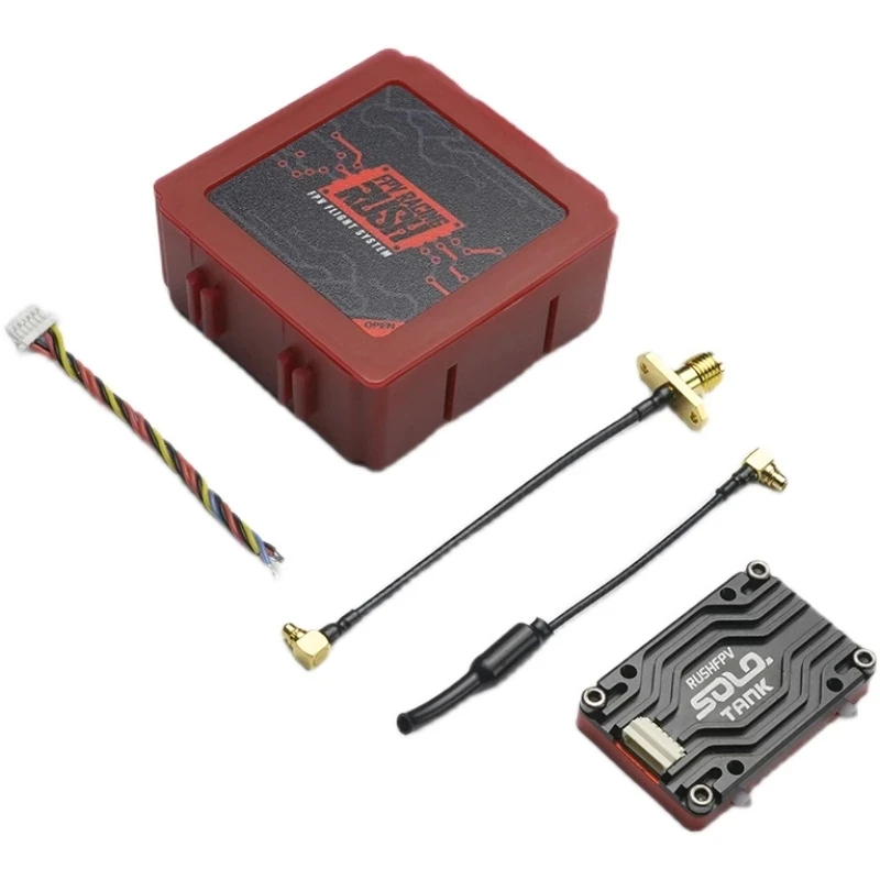 Видеопередатчик RUSH SOLO TANK 5 8G 48CH/37CH(US) 25-1 6 Вт переключаемый VTX CNC shell RC FPV Racing Freestyle Longra