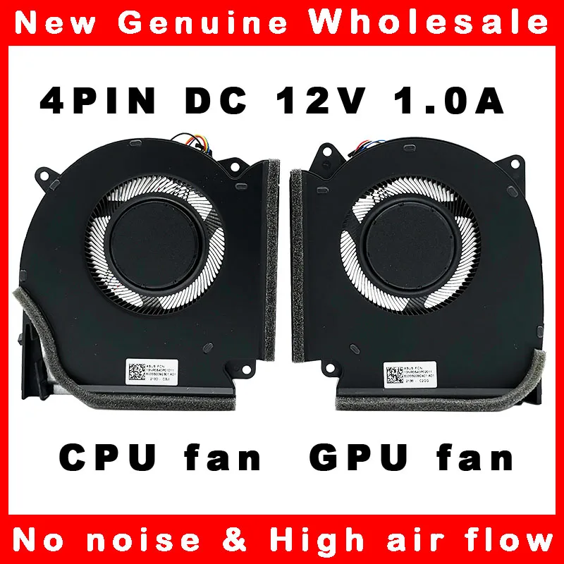 New CPU/GPU Cooler Fan For ASUS ROG Strix 2021 Scar 15 G533 G533Q G513QR G713QR G733QS 12V 1A Gaming Radiator 13NR0540P01011 | Компьютеры