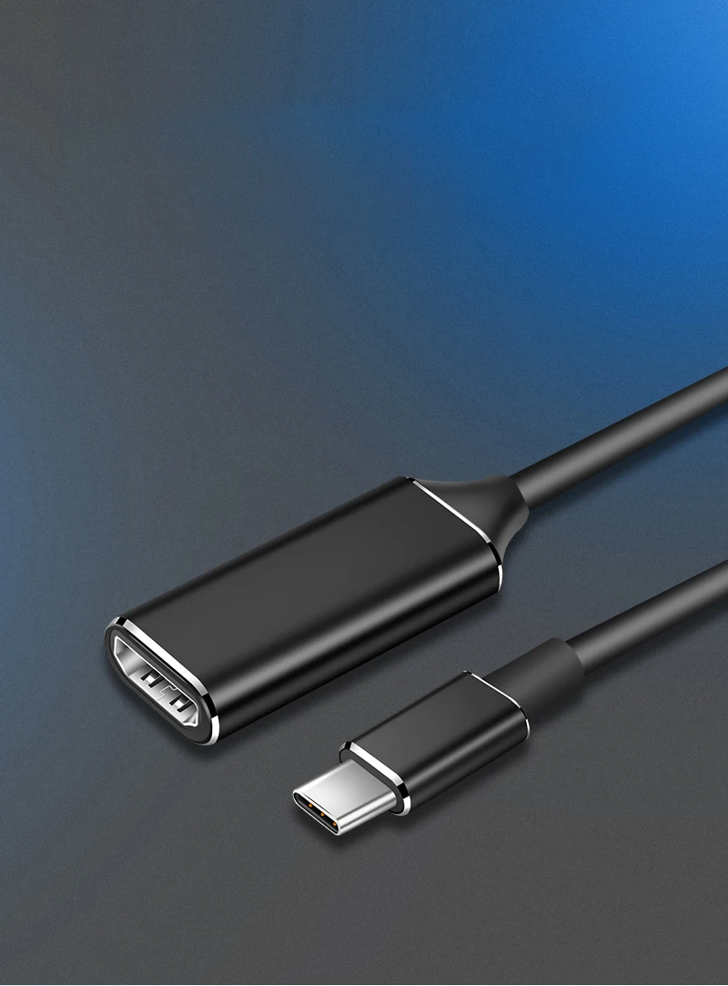 Usb Тип C к женскому HDMI HD ТВ кабель адаптер для Mac samsung Note 8 S8 S9 Быстрый