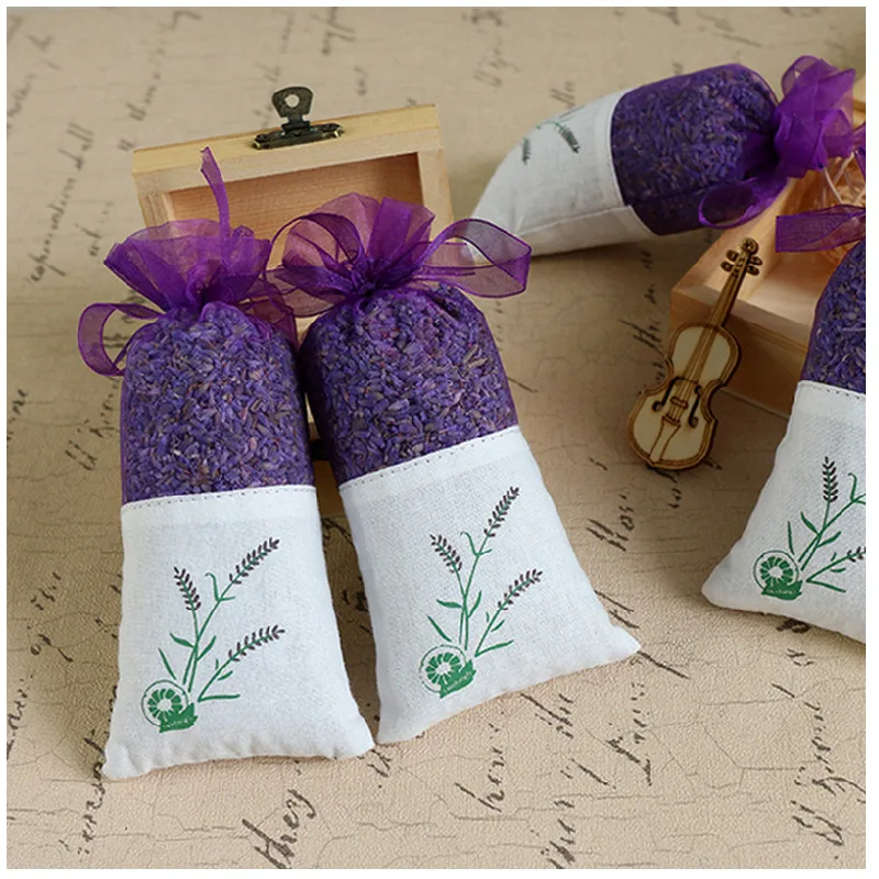 Lavender Natural Dried Flower Scented Sachets Bag For Closets Drawers