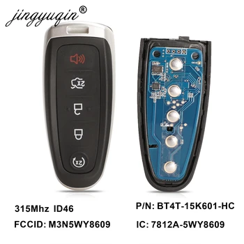 Keyforkess 5X 5BT Smart Remote Car Key 315MHZ ID46 per Ford Edge Escape 2011-2018 muslimate
