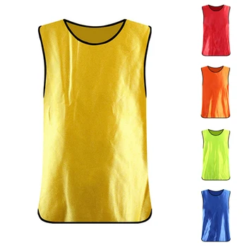 

Sleeveless Soccer Training Team Vest Football Jerseys Sports Shirts Adults Breathable Basketball Sports Training Vests